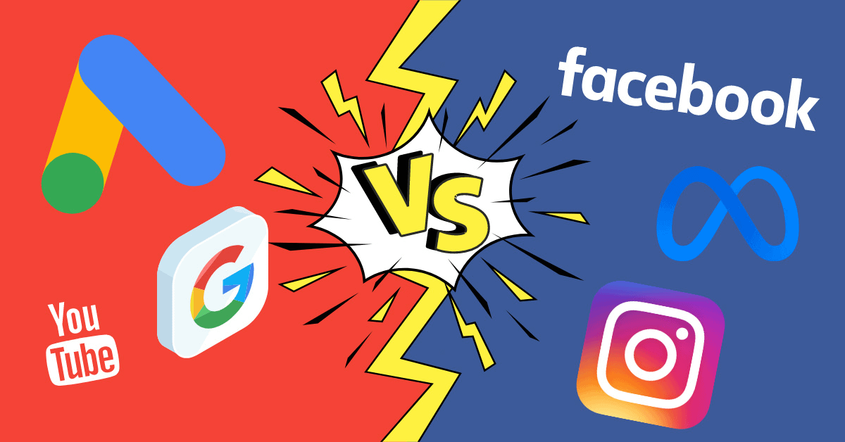Investire sulla pubblicità Google o su Facebook/Instagram Ads? 